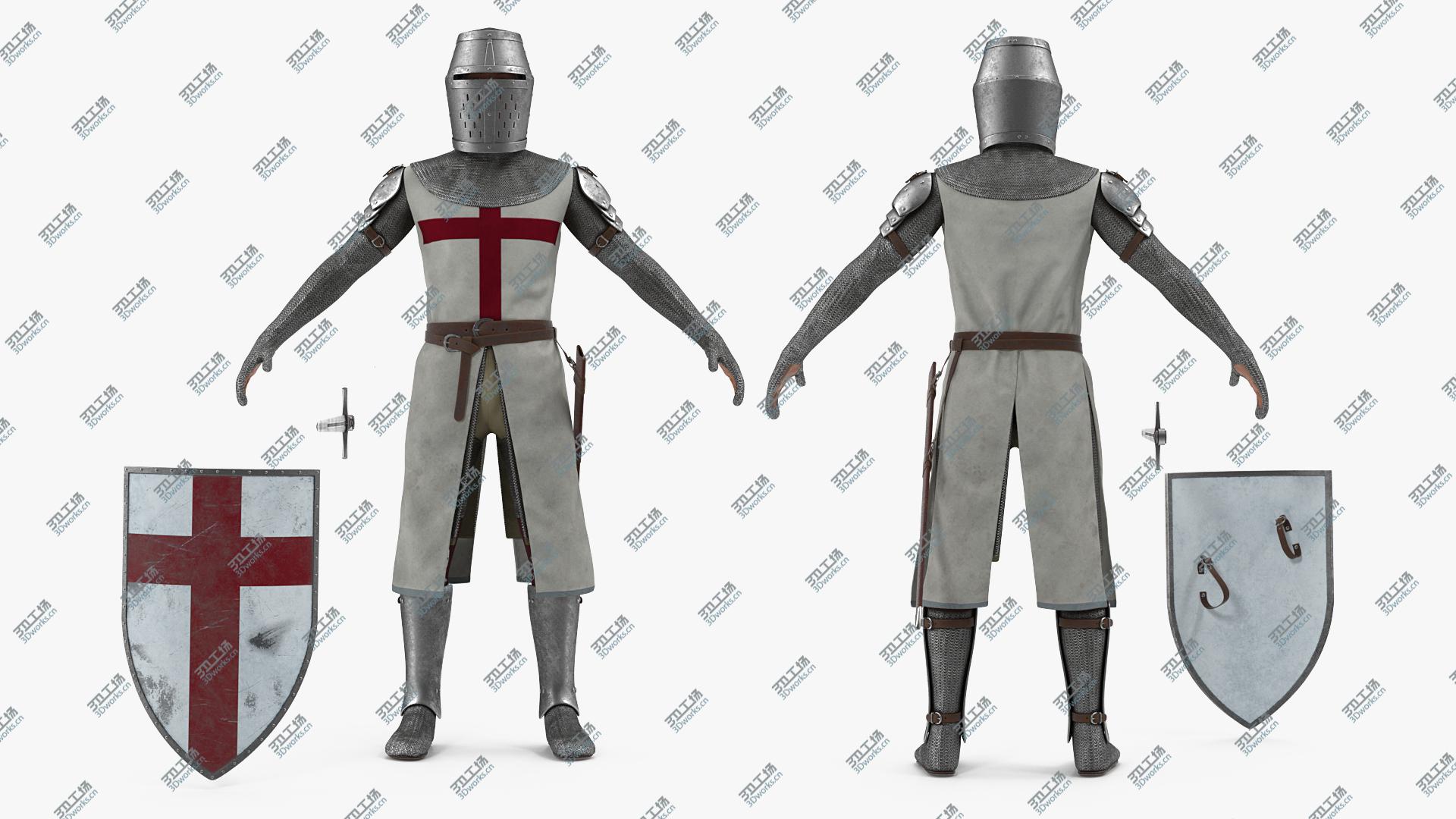images/goods_img/202104092/3D Knight Templar T-Pose Set/3.jpg
